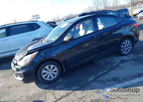 2016 Hyundai Accent Se z USA, uszkodzony, nr VIN KMHCT4AE7GU081468